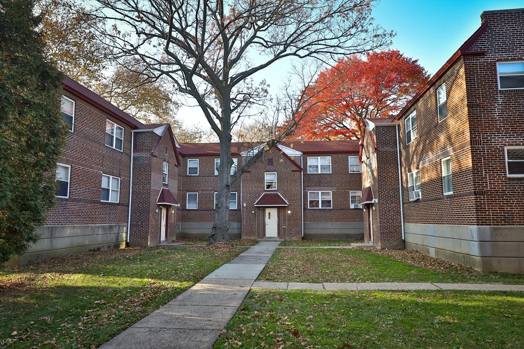 Walking Path at Lawndale Apartments, Philadelphia Pennsylvania