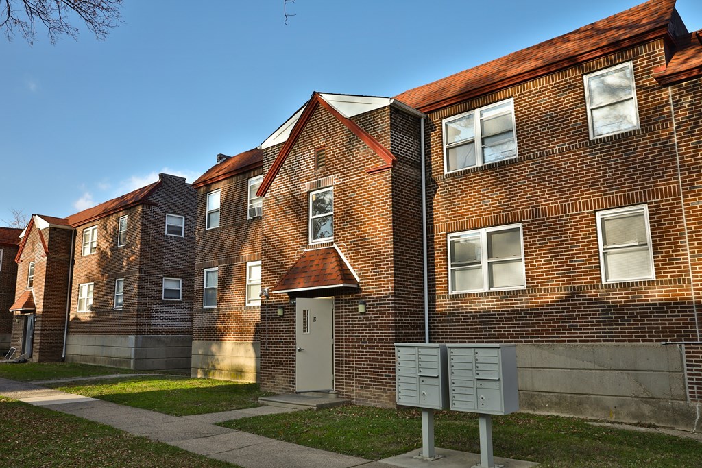 Building Exterior at Lawndale Apartments, Philadelphia