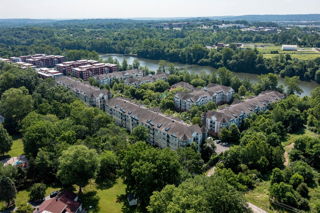 Aerial Forest View at Riverview Landing @ Valley Forge, Eagleville