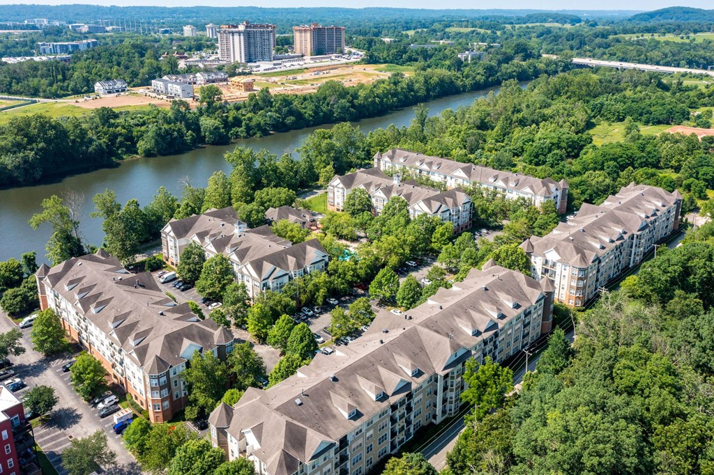 Aerial View at Riverview Landing @ Valley Forge, Pennsylvania