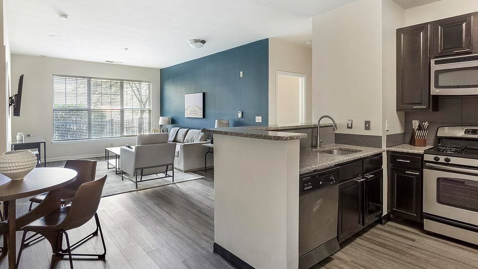Kitchen And Dining Area at Riverview Landing @ Valley Forge, Eagleville, PA