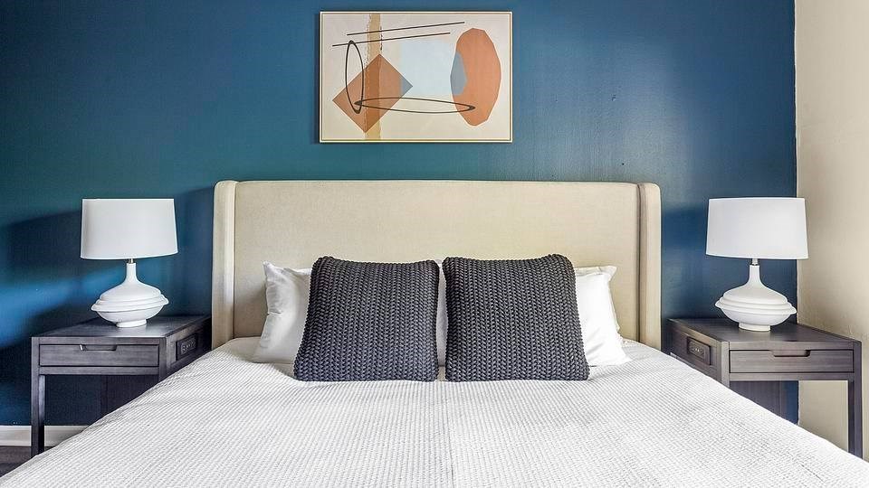 Comfortable Bedroom at Riverview Landing @ Valley Forge, Eagleville Pennsylvania