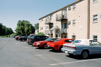Reserved Parking Lot at Krewstown Park Apartments, Pennsylvania, 19115