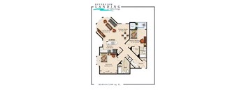 Madison Floor Plan at Riverview Landing @ Valley Forge, Eagleville, 19403