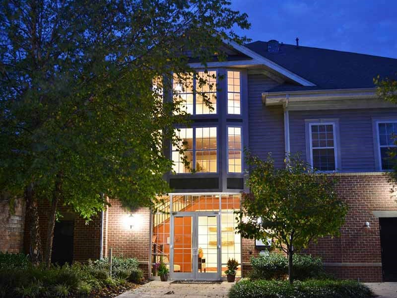 Exterior View In Night at Riverview Landing @ Valley Forge, Eagleville Pennsylvania