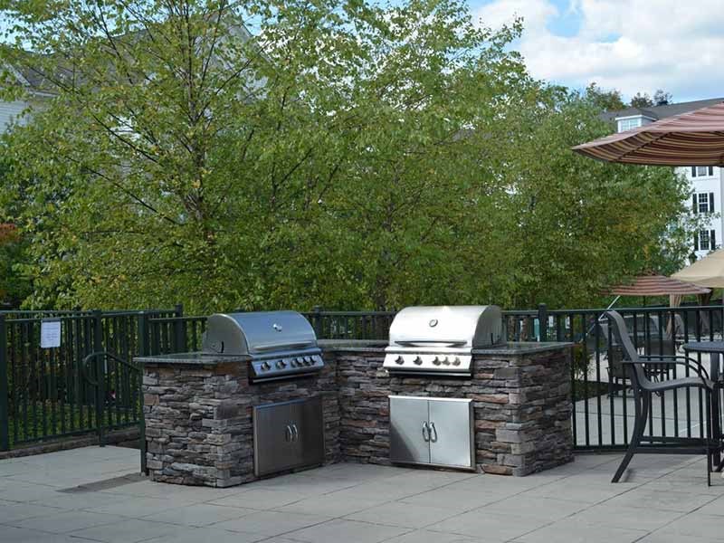 Grill Stations at Riverview Landing @ Valley Forge, Pennsylvania