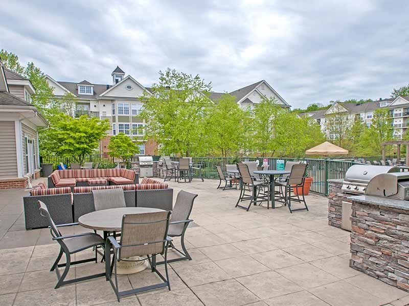 Outdoor Grill And Patio at Riverview Landing @ Valley Forge, Eagleville, 19403