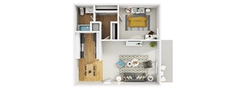 Unit 104 at Copa Ladeene Apartments, Torrance
