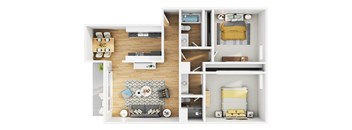 Unit 129 at Copa Triana Apartments, Torrance, CA