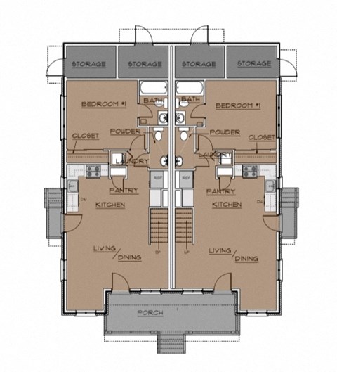a floor plan of a large multipurpose building