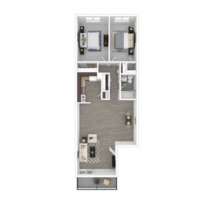 2 Bedroom