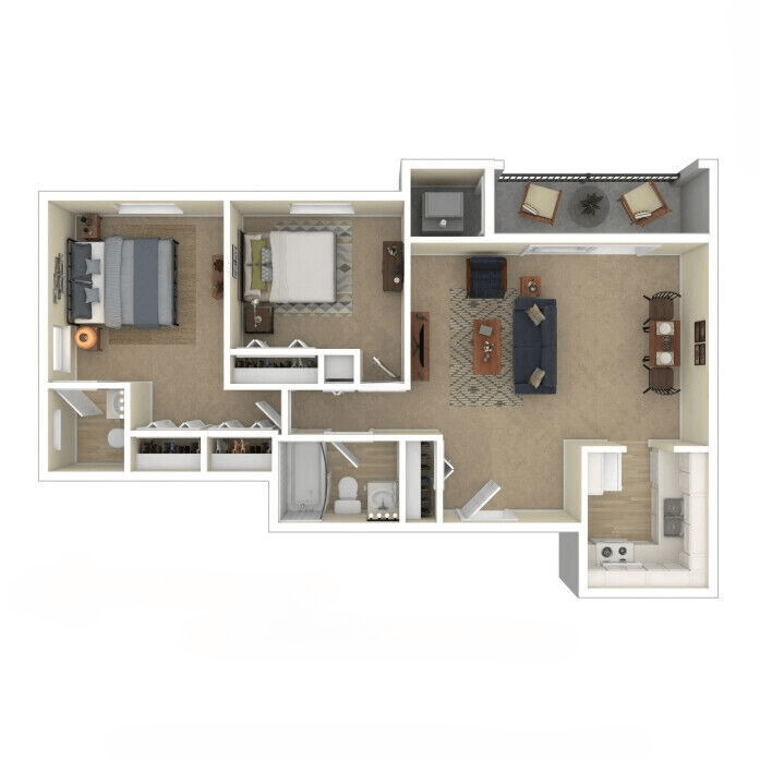 2 Bedroom