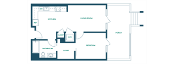 1Bed/1Bath C - Signature