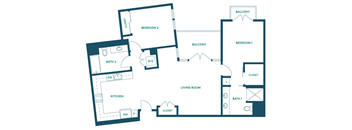 2Bed/2Bath J - Signature