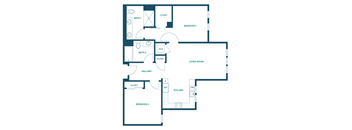 2Bed/2Bath D -Signature