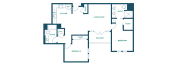 2Bed/2Bath K - Signature