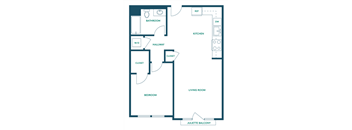 1Bed/1Bath F - Signature