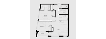 the floor plan of a 2 bedroom apartment