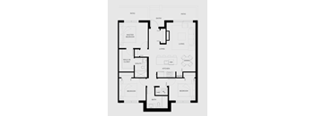 the floor plan of the residence
