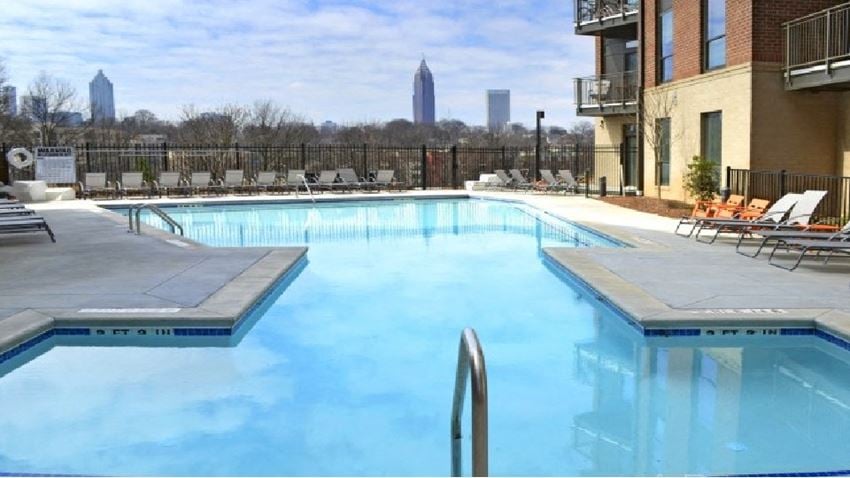 Glimmering Pool at 755 North Apartments, Georgia - Photo Gallery 1