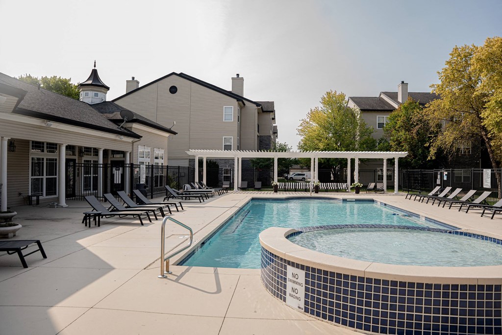 the swimming pool at 92West, West Des Moines, IA 50266  