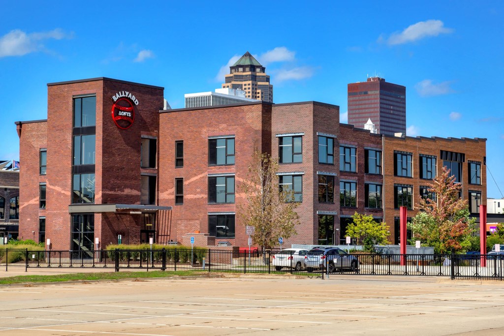 Reserved Resident Parking at Ballyard Lofts, Indigo Living, Iowa