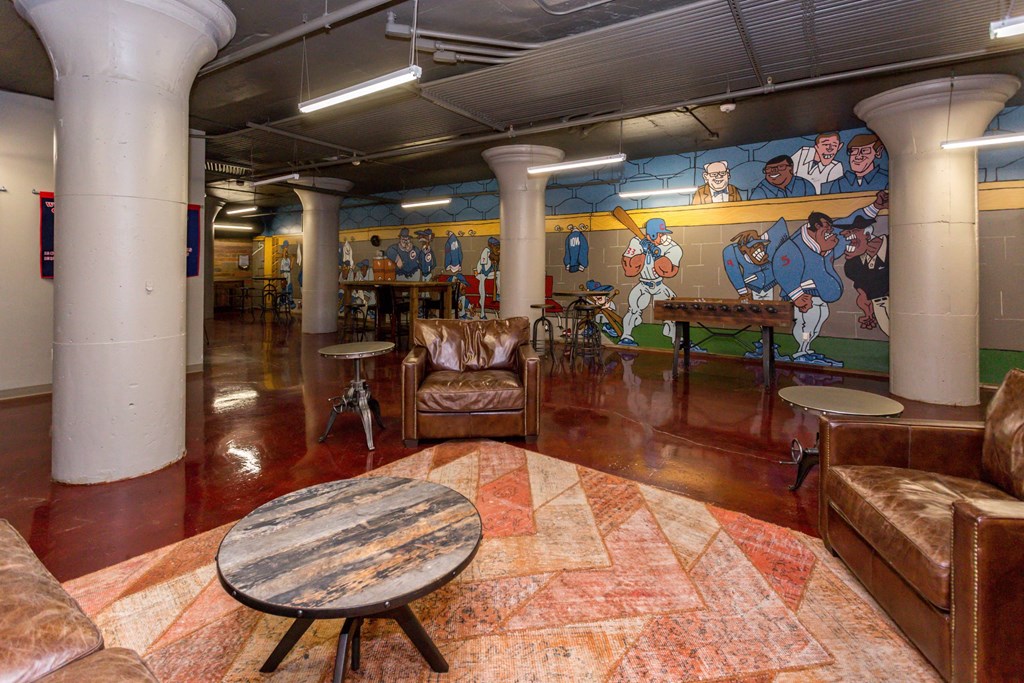 Spacious Community With Ample Sitting at Ballyard Lofts, Indigo Living, IA