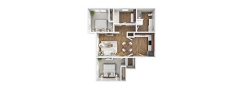 B1 Floor Plan at Hawthorne Pointe, Bondurant, IA 50035  