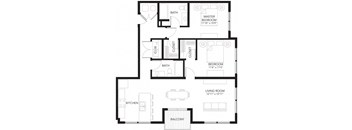 C4 2Bed 2Bath at Vue Apartments, Des Moines, IA
