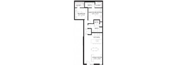 C9 2Bed 2Bath at Vue Apartments, Iowa, 50309