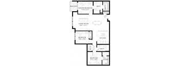 D8 3Bed 2Bath at Vue Apartments, Des Moines, IA