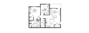 2Bed 2Bath-D at Meadowlark Place Apartments, Grimes