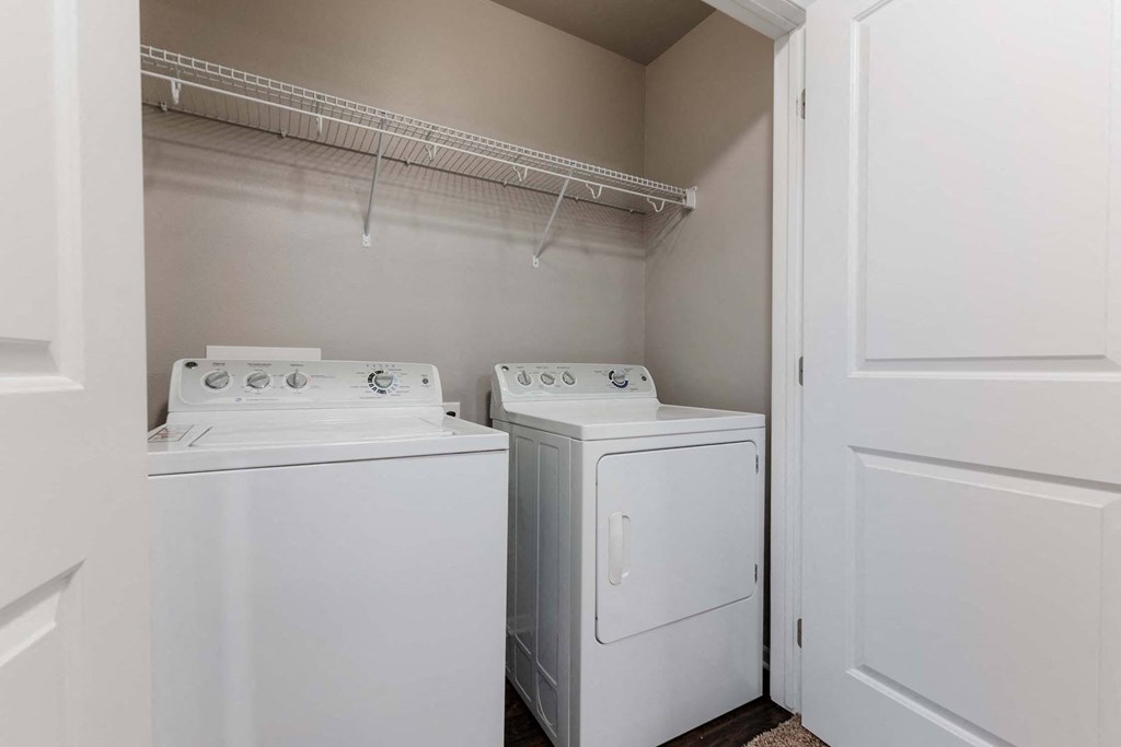 Washer Dryer In Unit at Danamere Village, Carlisle, Iowa