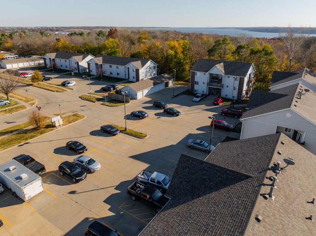 Drone Exterior View at Saylorville Lakeside, Polk City