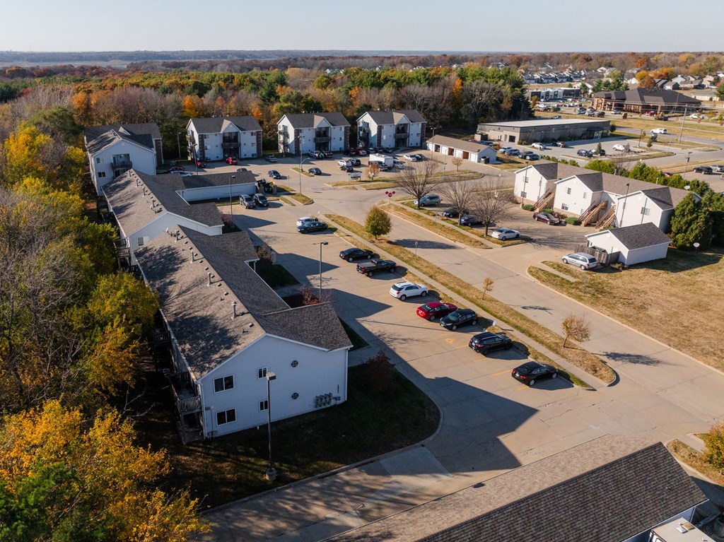 Aerial Exterior View at Saylorville Lakeside, Polk City, IA