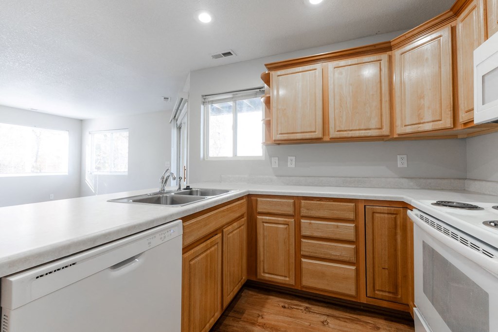 Furnished Kitchen at Saylorville Lakeside, Polk City, IA, 50226