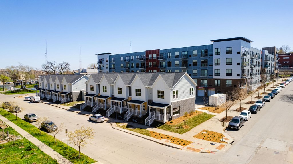 Building Exterior at Soll, Des Moines, IA  