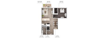 A10 Floor Plan at Level, Iowa   