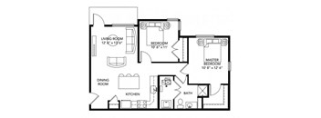 2Bed 2Bath-G at Meadowlark Place Apartments, Grimes, IA