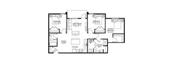 3Bed 2Bath-G at Meadowlark Place Apartments, Georgia