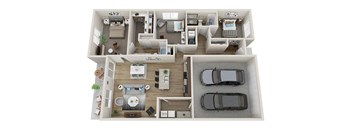 Walnut Floor Plan at Centennial Crossing, Waukee