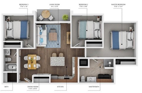 4282 E 50th St 1-3 Beds Apartment, Affordable for Rent - Photo Gallery 33