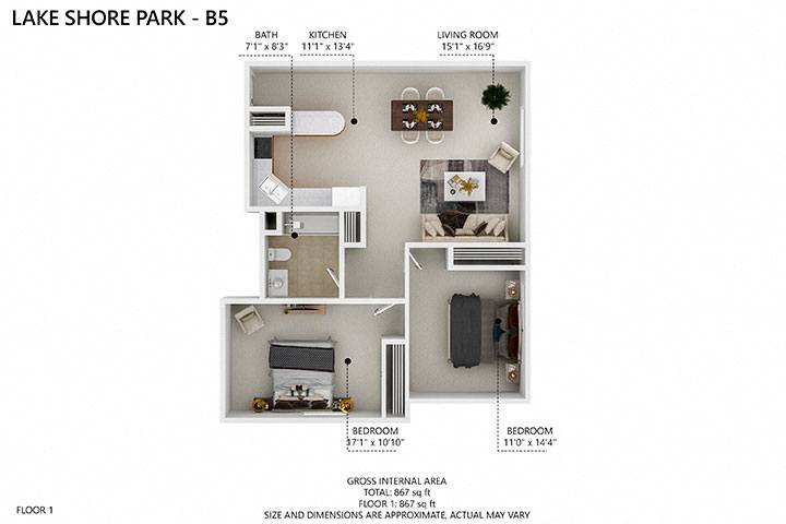 Floor-Plan_B5 at Lake Shore Park, Iowa 50021