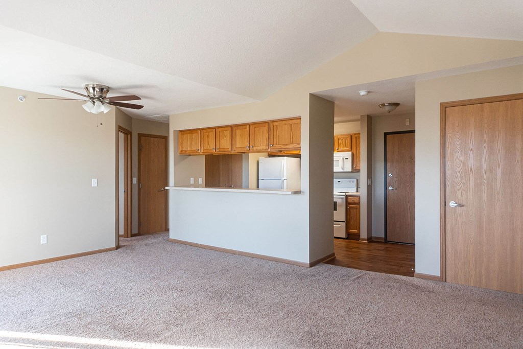 Unfurnished Living Area Unfurnished Living Area at Sunrise Meadows, Waukee, 50263