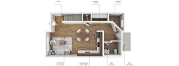 B2 Floor Plan at Hawthorne Pointe, Bondurant, 50035  