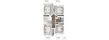 D1 Floor Plan at Hawthorne Pointe, Iowa, 50035