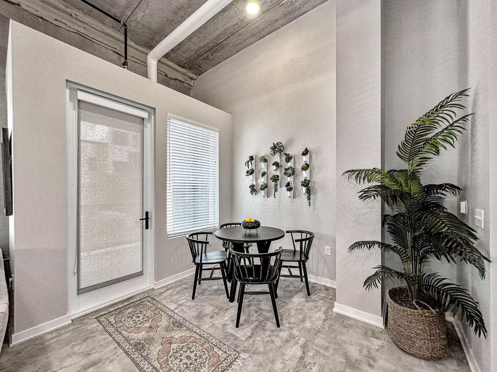 A dining room with a table and chairs. A dining room with a table and chairs.at Level, Iowa
