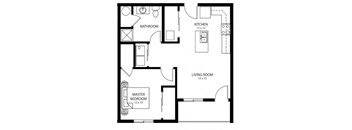 A3 floor plan at Cedarbrooke Place , Norwalk, IA, 50211