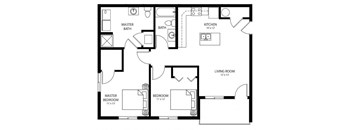 B4 floor plan at Cedarbrooke Place , Norwalk, Iowa