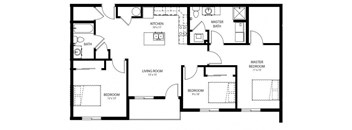C6 floor plan at Cedarbrooke Place , Norwalk, 50211